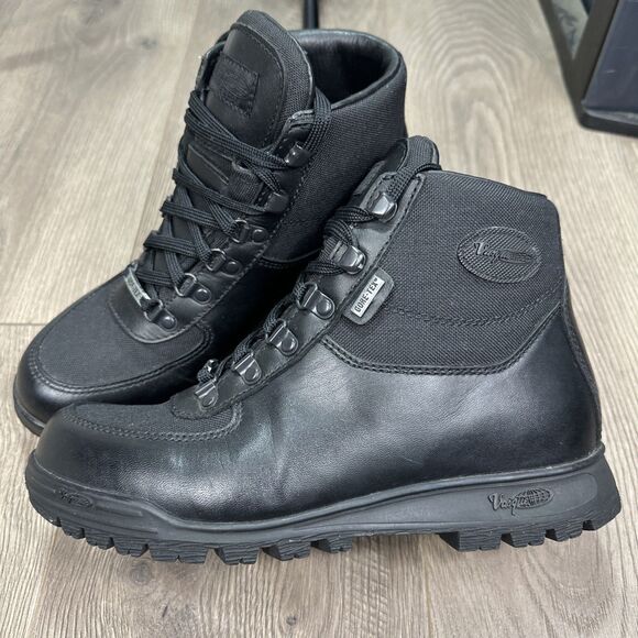 Vasque Skywalk 7052 Black Thinsulate Gore-Tex Leather Hiking Boots Women's Sz 8 - Picture 1 of 10